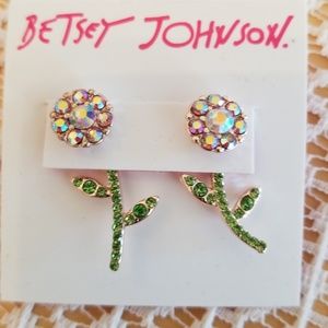 Betsey Johnson Jewelry - Betsey Johnson dance flower earrings Betsey Johnson Jewelry - Betsey Johnson dance flower earrings